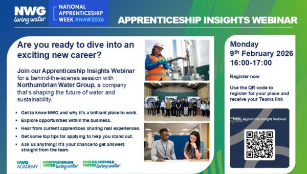 Northumbrian Water Group - Apprenticeship Insights Webinar